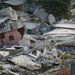 Terremoto en Haiti. Vista de la devastacion en la ciudad