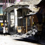 Terremoto en Haiti.  Calles de Petit Goave