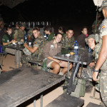 Cena con los militares del Cuartel Canaris 50