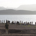 Campamento en el lago Tisli, en Imichil