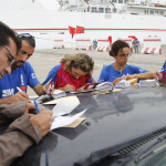 Salida de El Aiun a las Palmas de Gran Canarias en barco
