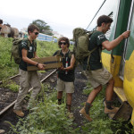 Expedicion Madrid Rumbo al Sur 2011 Trayecto en tren de Dakar a Thies
