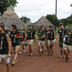Expedicion Madrid Rumbo al Sur 2011 Marcha hacia el poblado Basari de Ethiolo